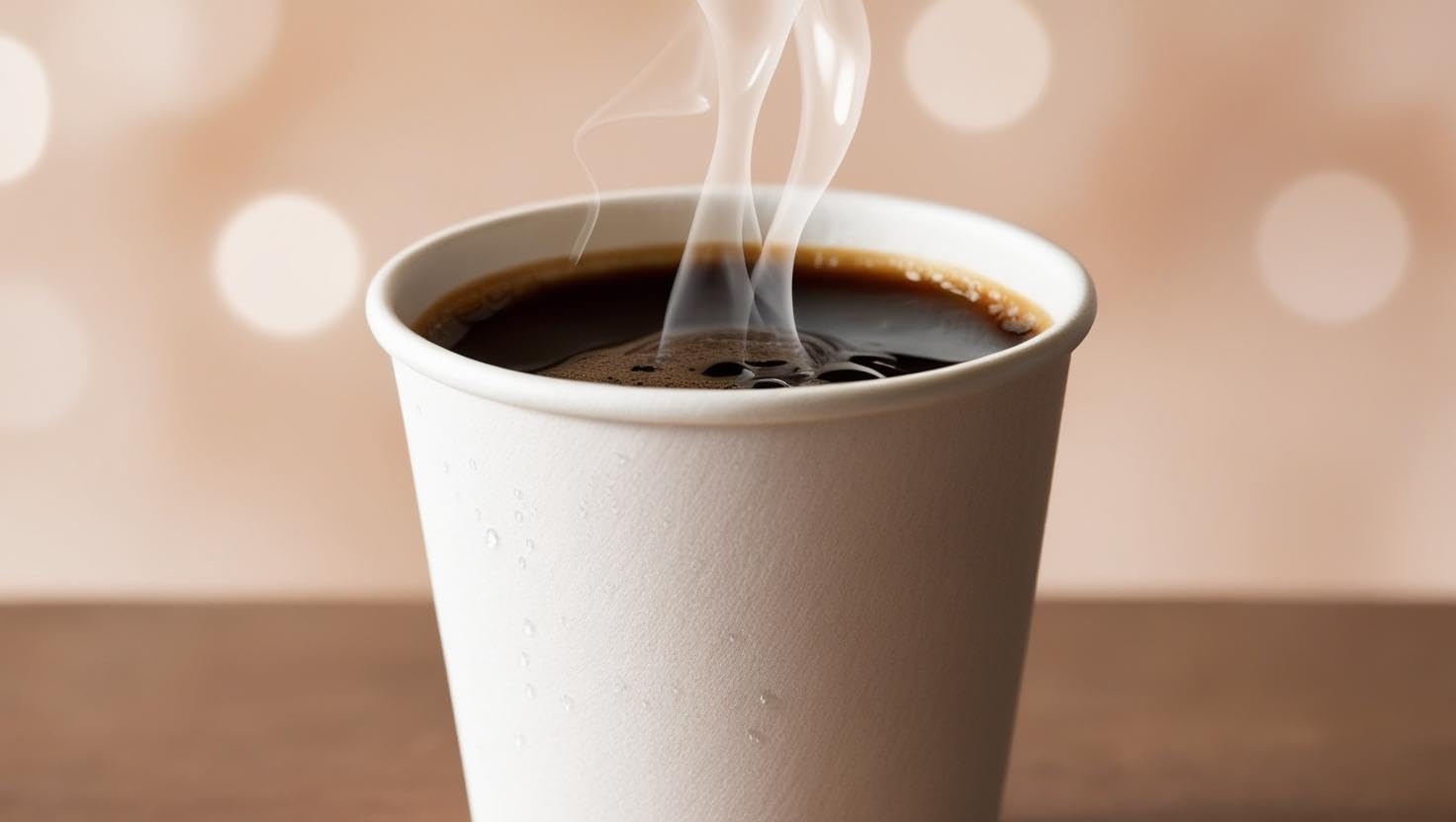Gobelet expresso en carton écologique 4 Oz jetable pour boisson chaude