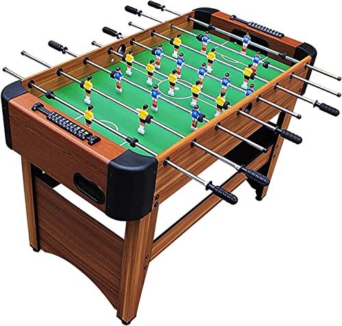 48in Competition Sized Foosball Table, Arcade Table Soccer for Home, Game Room, Arcade w/ 2 Balls, 2 Cup Holders