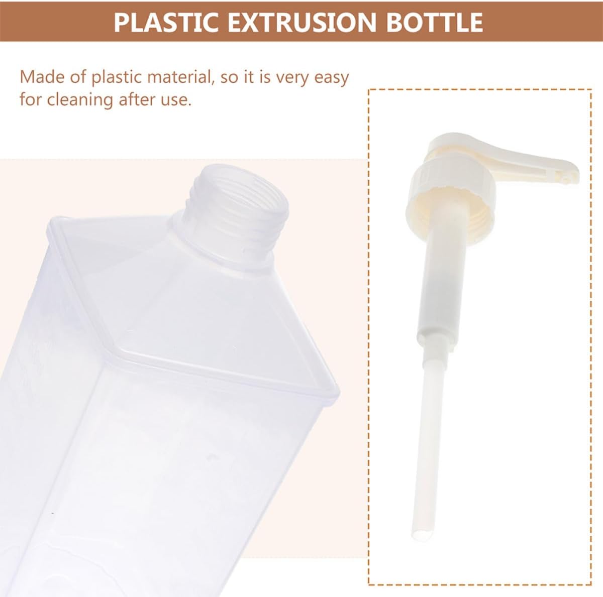 Syrup Dispenser Bottle 5ml White Food-grade Condiment Press Pump Bottle Honey Sauce Dressing for Kitchen and Coffee Use