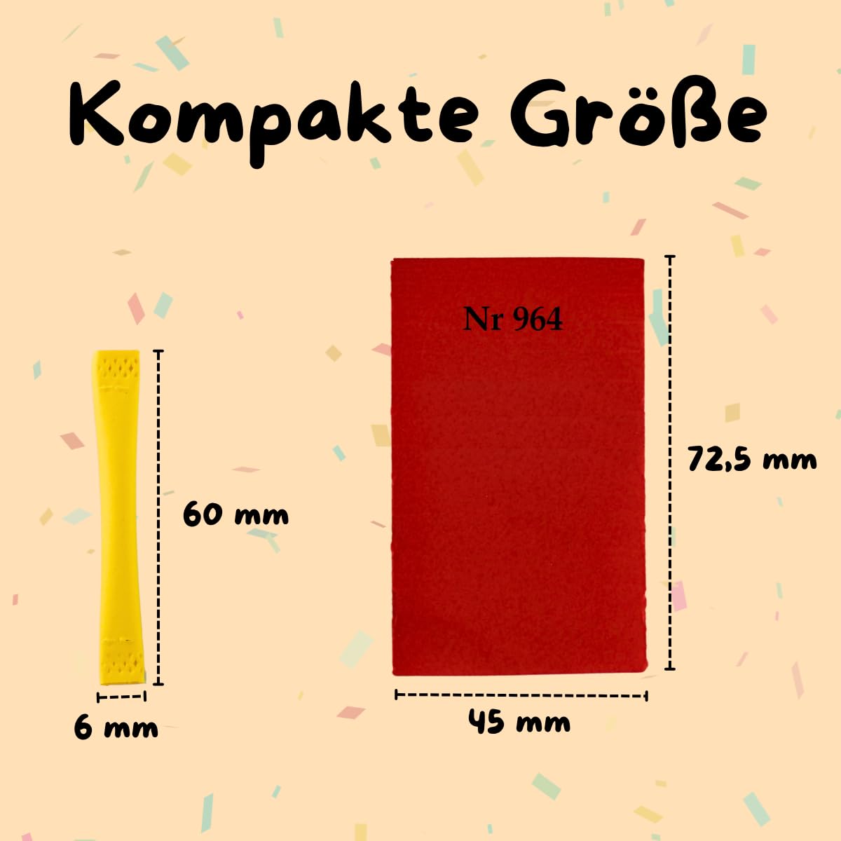 Tombolalose Lospaket 500 Gewinne 1-500 fortlaufend nummeriert, 10x50 Sicherheitslose, bunt gemischt, perforiert, ideal für Tombola & Verlosung