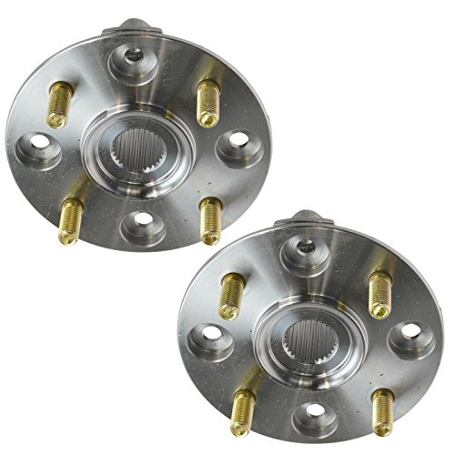 Image of TRQ Front Left and Right Wheel Bearing and Hub Assembly Set 2 Piece Compatible with 1990-1994 Honda Accord 1995-1997 Accord L4 2.2L 1997 Acura CL L4 2.2L