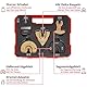Original Einhell XL-PLUS-CASE 10-tlg. Multitool-Set (HCS Halbrund-Sägeblatt, HM Halbrund-Sägeblatt, HM Delta-Raspel, HM Segmentsägeblatt, starrer Schaber, Dremel-Adapter)