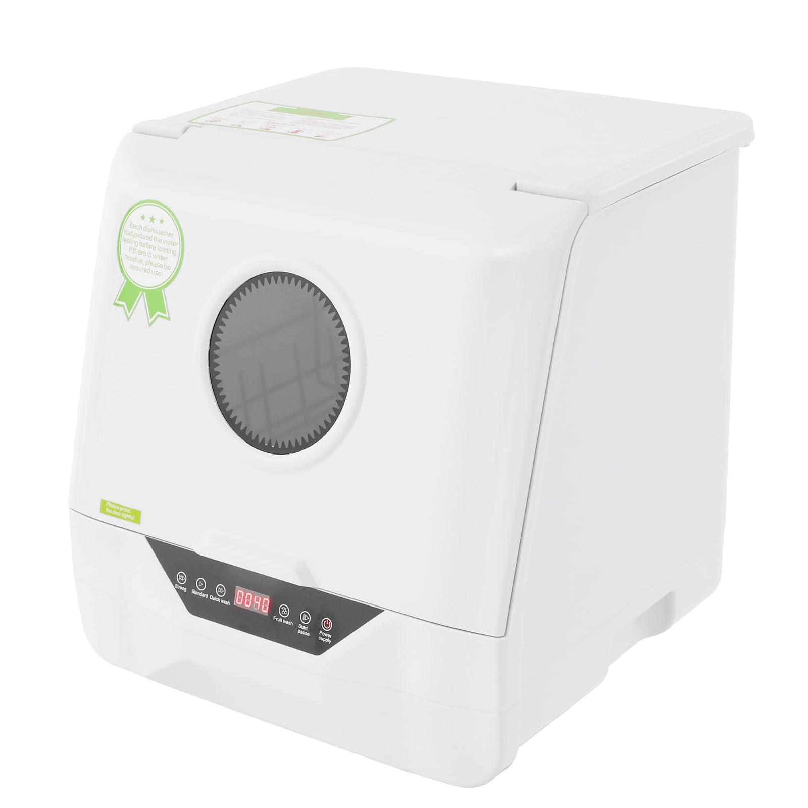Tischgeschirrspüler mit 4 Waschmodi Geschirrspüler | Wasserverbrauch 6L | für 5 Personen | 360°-Rundumwäsch | Wasserstecker anschließen | 800W | Touch Control LED Anzeige | klein Tischspülmaschine