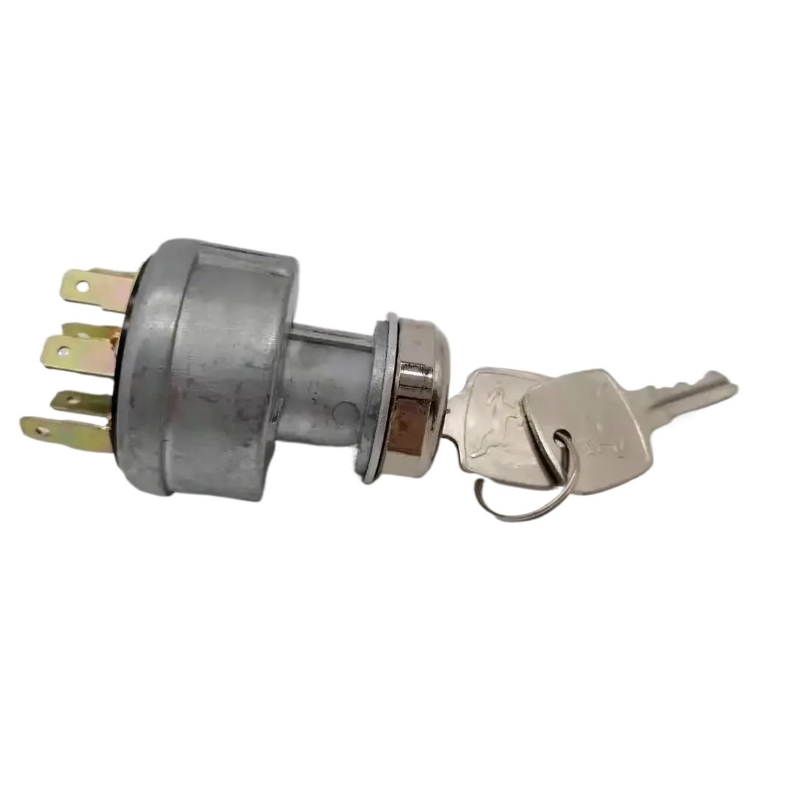 Interruptor de encendido y arranque AR58126 AT145931, compatible con John Deere AR53452 AR47456, con llave. Cerradura de encendido Interruptor