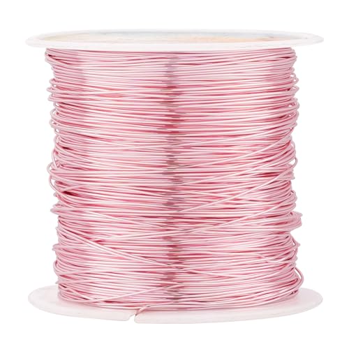 Tarnish Resistant Copper Wires 24 Gauge/0.5mm, 203 Feet, Rose Gold