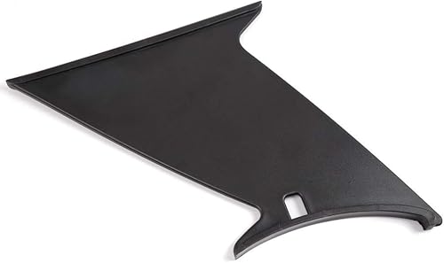 Miniatura 2 de PIT66 Soporte estabilizador de ala, compatible con Subaru Impreza WRX STI Sedan 2015 2016 2017 2018 2019, alerón negro Stiffi 2 piezas