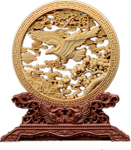 大鵬は羽を広げて鷹 工芸品 美術品 置物