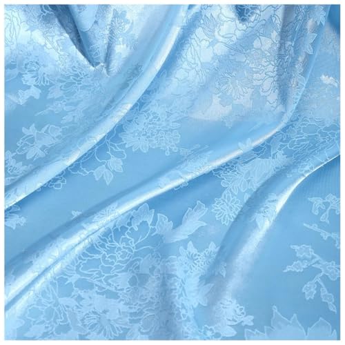 Tissu jacquard pour draperie de fenêtre et couture de robe de soirée élégante
