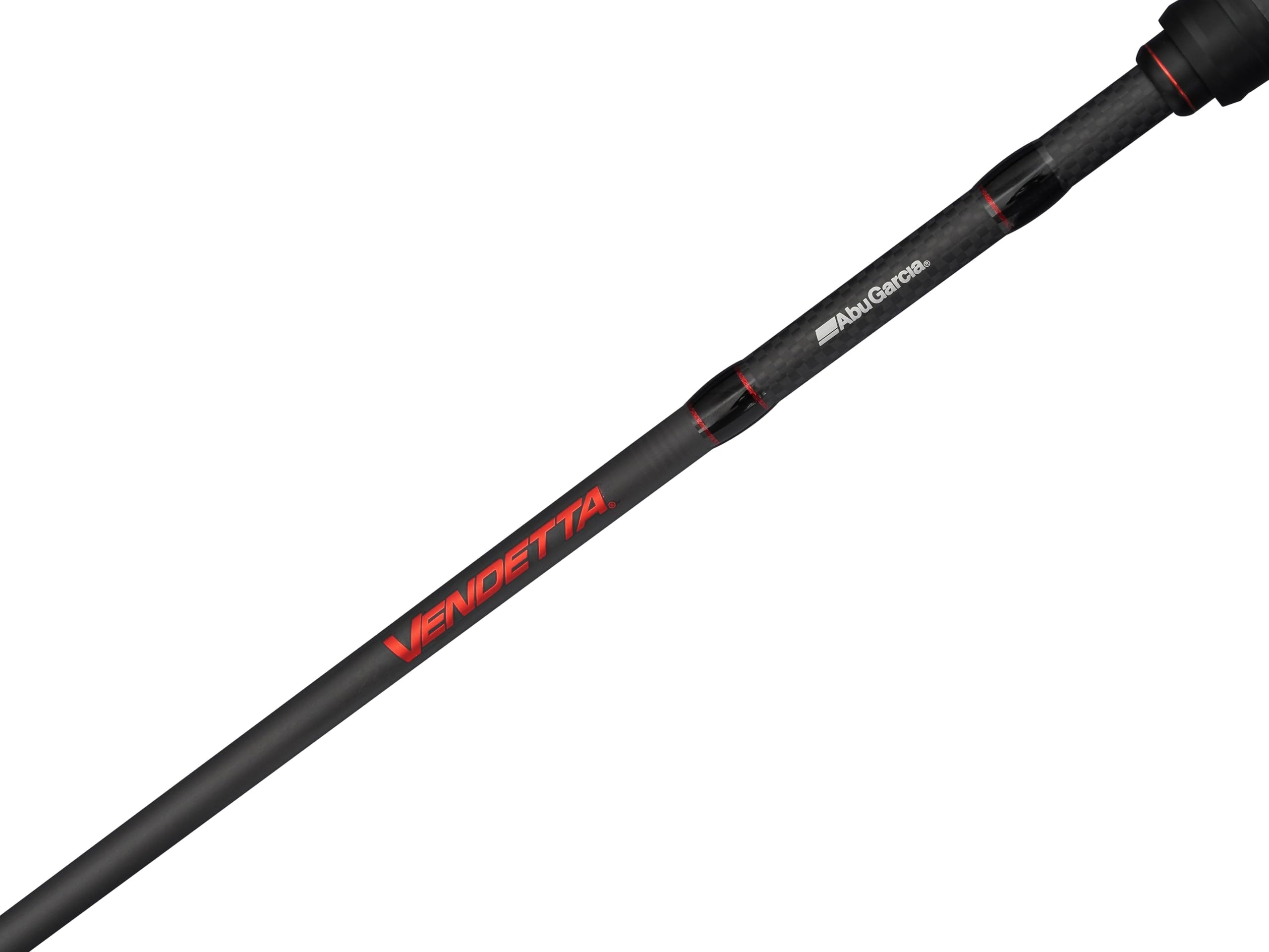 Abu Garcia Vendetta Canne à Lancer | Canne à leurre pour prédateurs d'eau Douce | Blank en Carbone à Action Rapide | Anneaux Anti-emmêlement | Légère et Sensible | Options Multiples