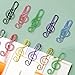 Imagen de WUSJCOF 30 Piezas Clips de Papel con Diseño Notas Musicales