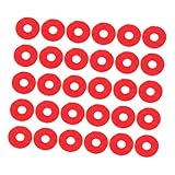 SOIMISS 90 Stück Teiliges Klavier Filzscheiben Langlebige Leichte Polsterunterlagen für Klavierregulierung und Reparatur Kompatibel mit Meisten Tastaturen Praktisches Ersatzteil für