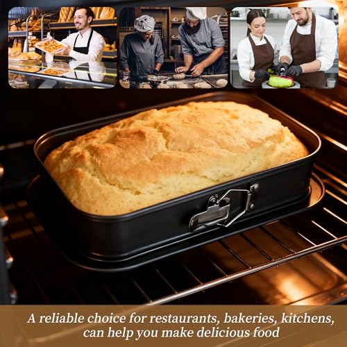 Moule rectangulaire anti-fuite pour la cuisson de cheesecakes