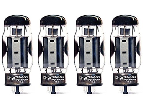 Tung-Sol KT120 Power Vacuum Tube, Platinum Matched Quad