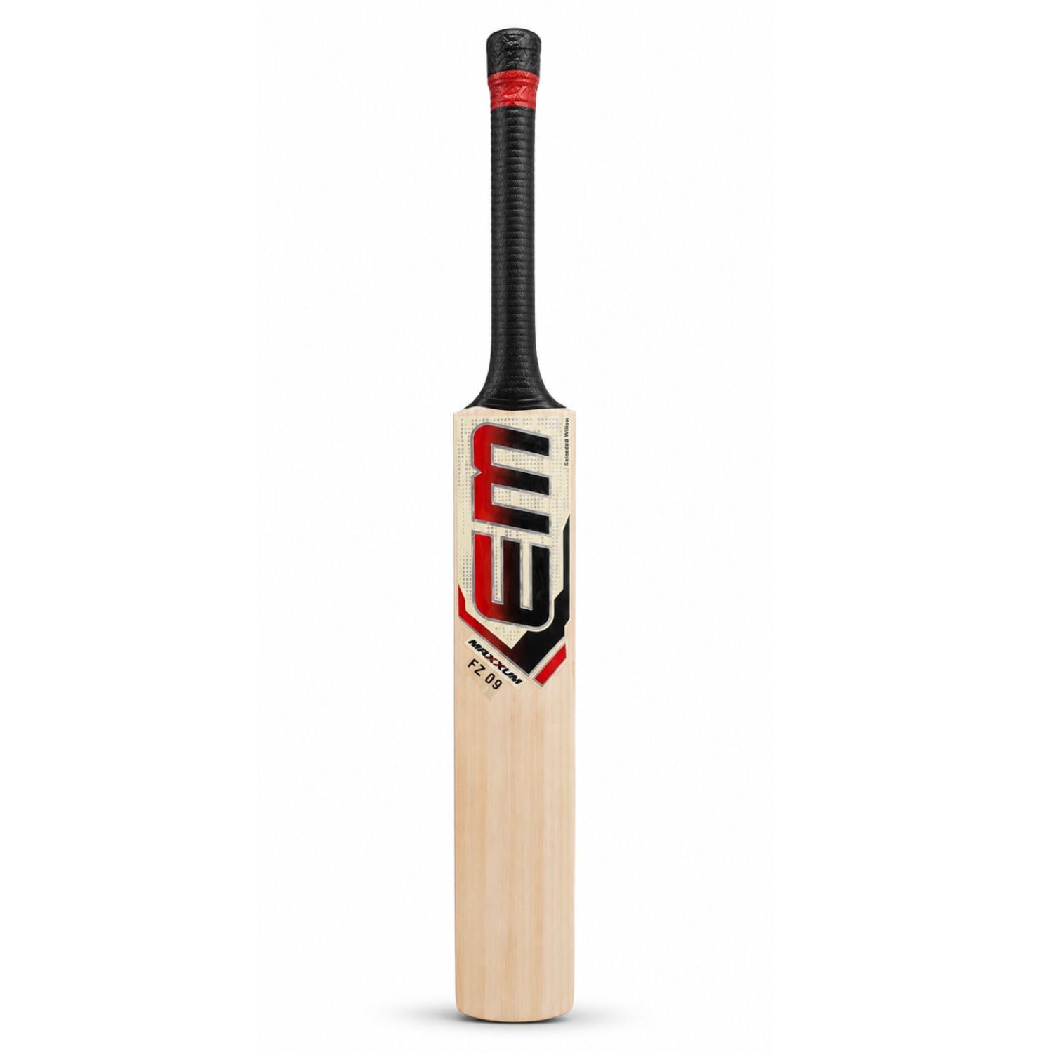 EM Maxxum FZ 09 Kashmir Willow Cricket Bat | Premium Kashmir Willow | Dynamic Blade Profile | Leather Ball Cricket Bat | Club, Academy & Practice Performance-image-44