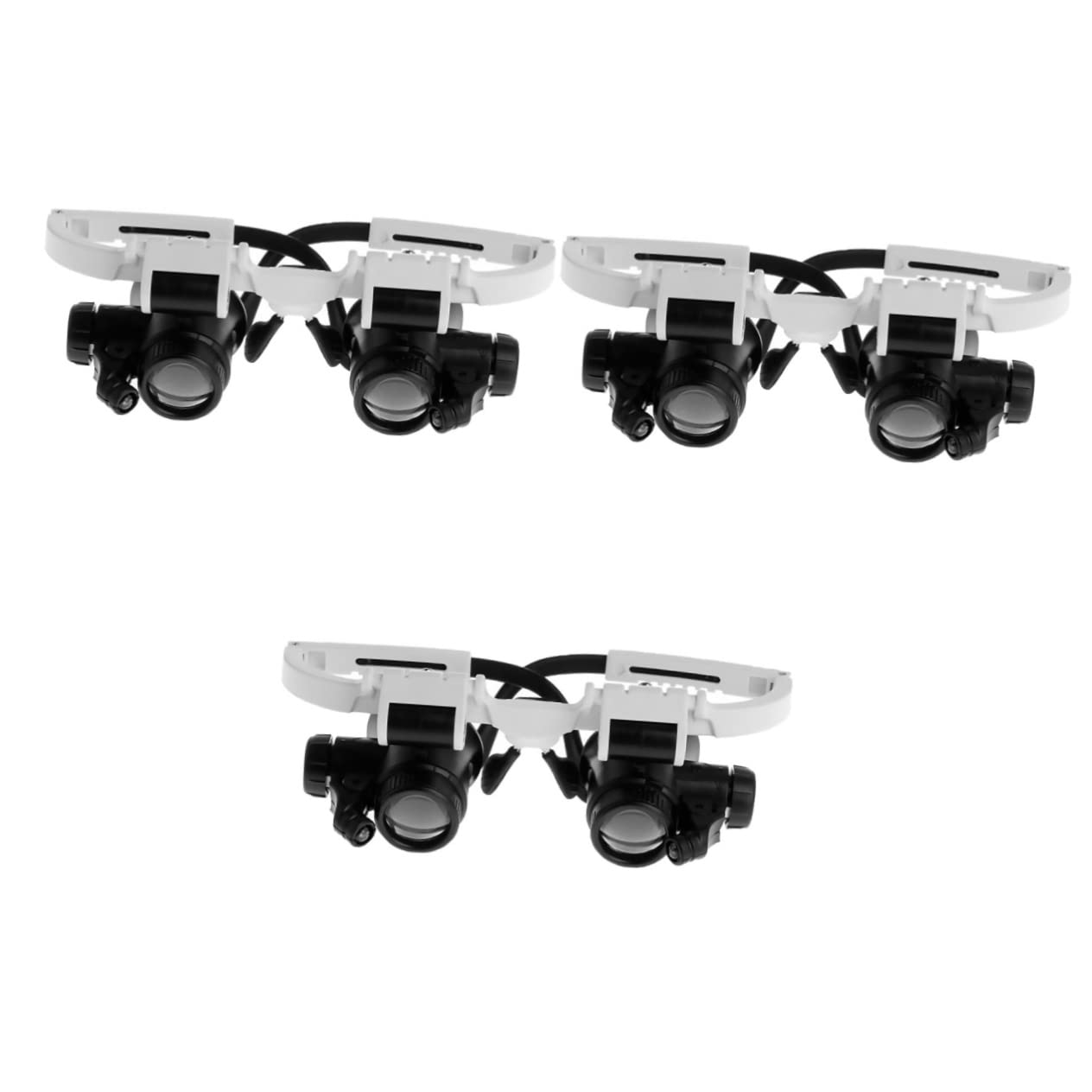 Loupe LED à double lentille pour examiner les bijoux et les textes