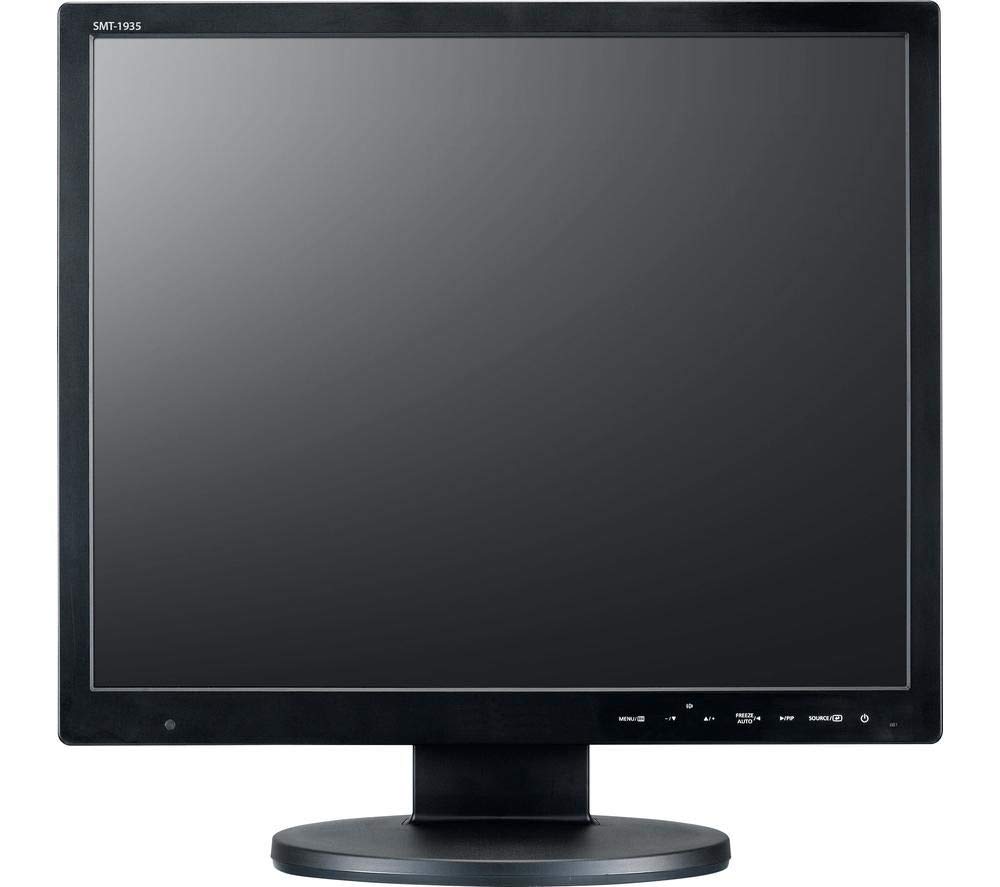 HANWHAWISENET SMT-1935 19" LED Glass Fronted HIGH Resolution CCTV Monitor- HDMI Input