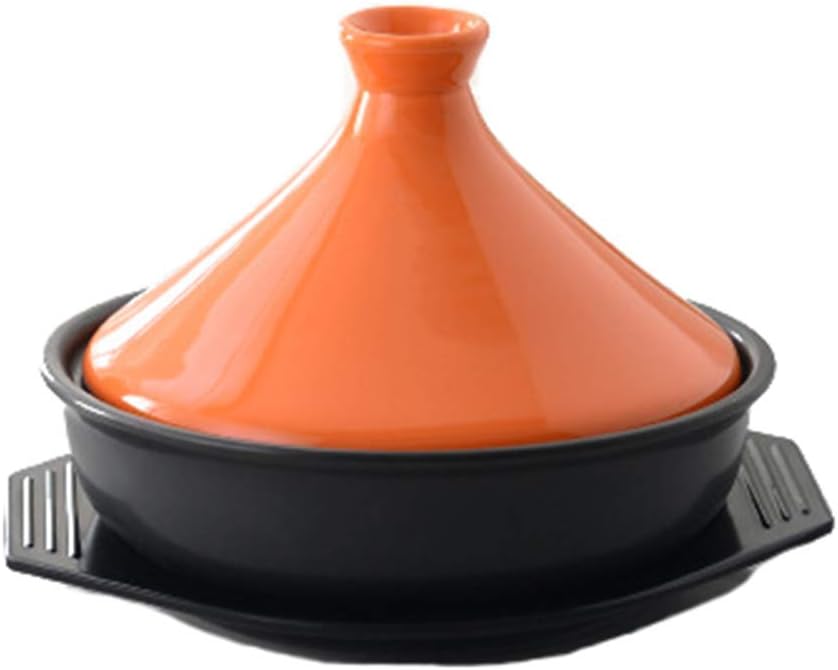 NESKX Ceramic Cooking Pot Cast Iron Pot with Lid Lead Free