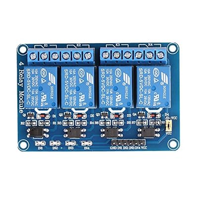 Módulo Relé 5v 4 Canais Para Arduino Nodemcu Raspberry Pi