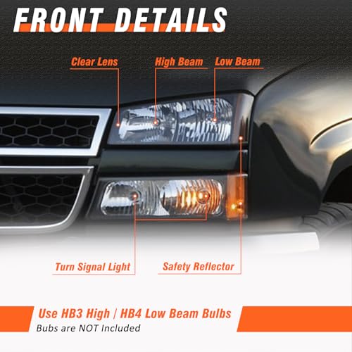 Image of for 2003-2006 Chevy Silverado /Avalanche Headlights