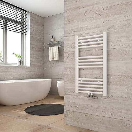 Heilmetz Toallero Secador 70 x 40 cm,radiador toallero baño Blanco