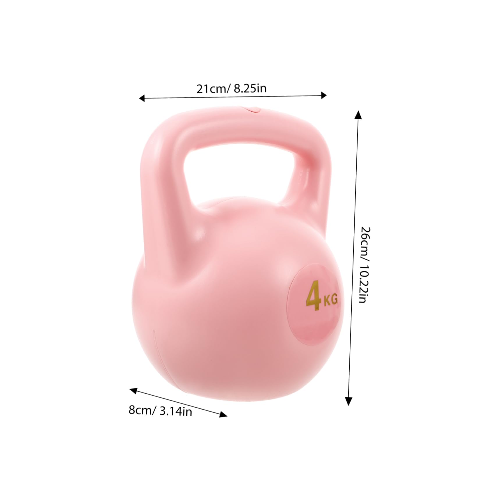 GANAZONO Handheld Yoga Kettle Bell Dumbbell for Fitness Home Exercise Equipment Weight Adjustment