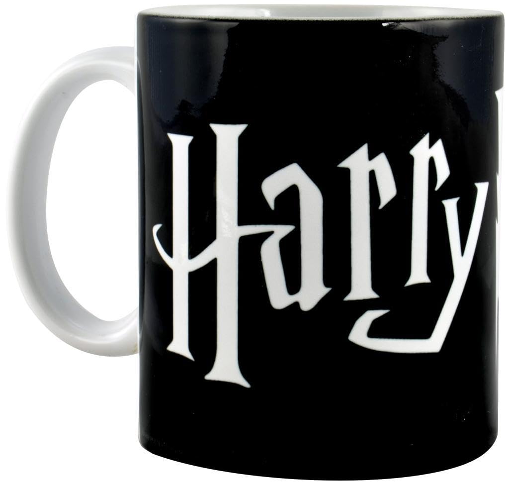 Taza De Porcelana De Harry Potter - Hogwarts - 320 Ml - Diseño Oficial - Regalo Para Fans