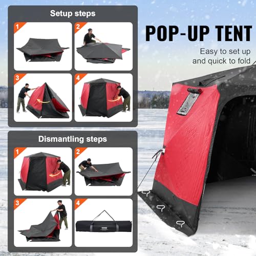 VEVOR 4-6 Person Ice Tent
