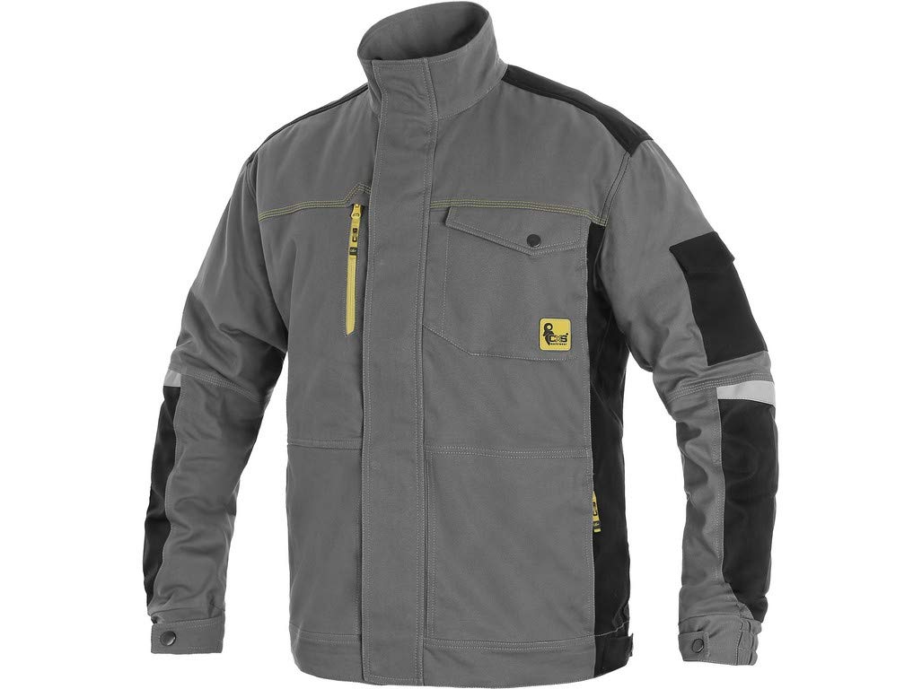 CXS Stretch Herren Arbeitsjacke, Bundsjacke, Arbeitsbundjacke - Hochwertige, komfortable und atmungsaktive Arbeitsovealls für Herren mit modernem Schnitt Gr.50