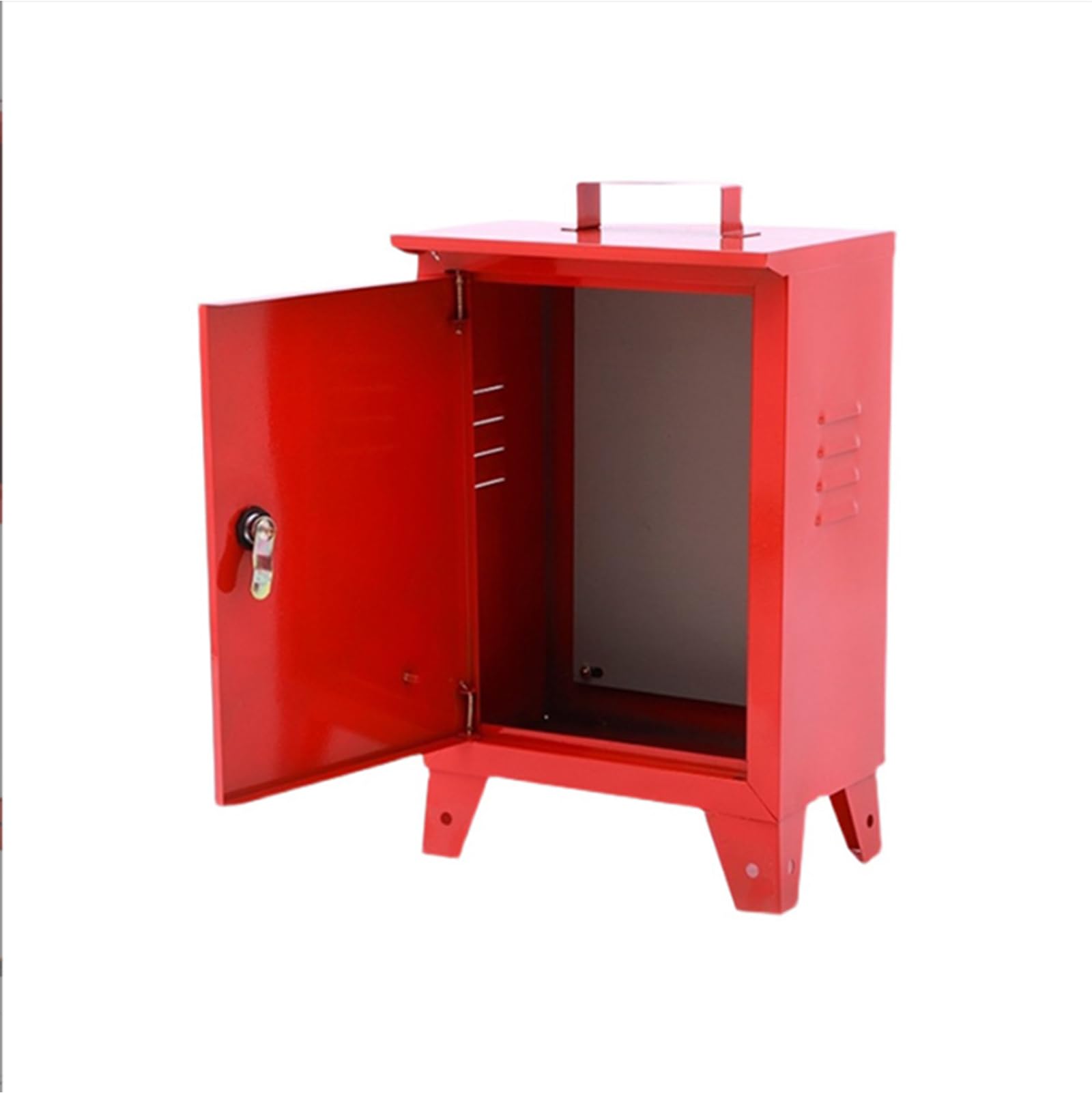 Armario De Contadores Caja De DistribucióN Acero Laminado En FríO EléCtrica Montada En La Pared Impermeable Al Aire Libre Gabinete De Control De Interruptores,01,50 * 40 * 20cm