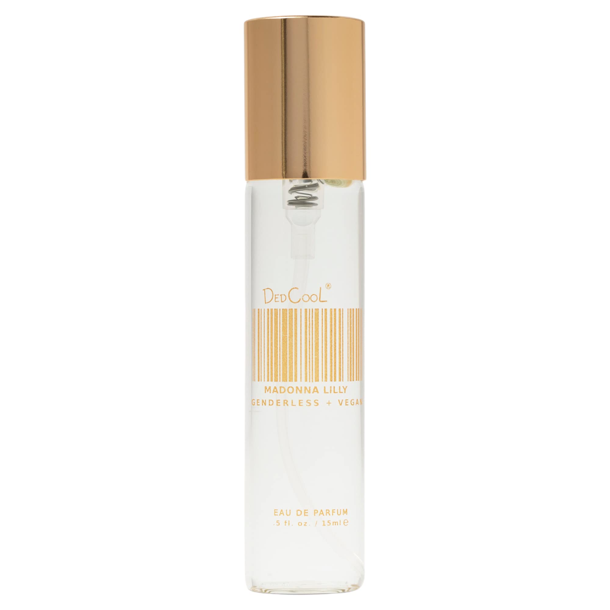 DedCoolEau de Parfum (Madonna Lilly - 0.5 fl oz) With Notes of Black Pepper, Sandalwood, Bergamot, Perfume for Men and Women, Luxury Fragrance, with Essential Oils, Non-Toxic, Fragrance For All