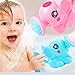 Produktbild Plastik Elefant Gießkanne,Schwimmen Baden Spielzeug Kleine Elefanten Gießkanne,Elefant Gießkanne Für Kinder Kinder,Badewannenspielzeug Schwimmen Baden Kleiner, Baby,Lustiges Badespielzeug (2, Blau)