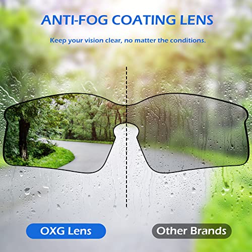 Oxg 12 Pack Anti Fog Tinted Safety Glasses For Men, Ansi Z87.1 Safety Goggles Impact Scratch Resistant Eye Protection For Shooting, Work, Construction #TOP2