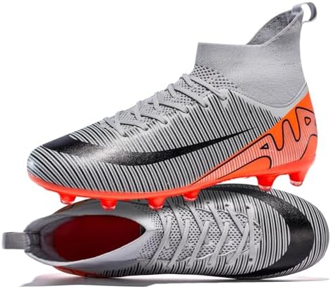 Men&#39;s Soccer Cleats Shoes Football Shoes for Training Athletic Boys Professional Sneaker Outdoor AG/FG