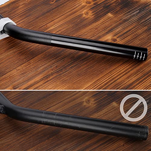 Manubrios WEIYINGSI Black&Black para Dirt Bike y ATV 22 mm con espuma y grip antideslizante miniatura 3