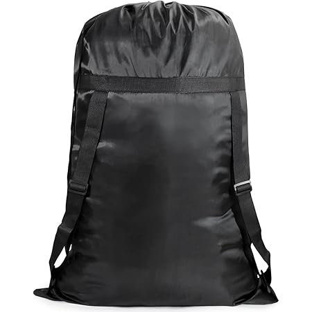 Backpack Laundry Bag with Straps, Dirty Laundry Bag for Traveling 24 x 36 Inches