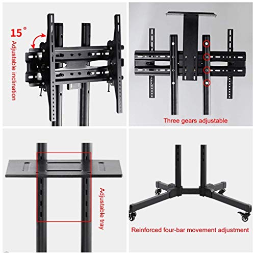 Soporte móvil universal para TV 32-70 pulg. miniatura 4