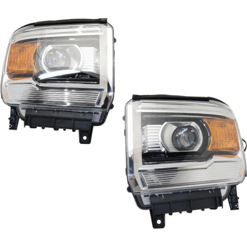 Amazon.com: Ltymbtgx 2pcs Headlight Halogen Left Right Side Clear 
