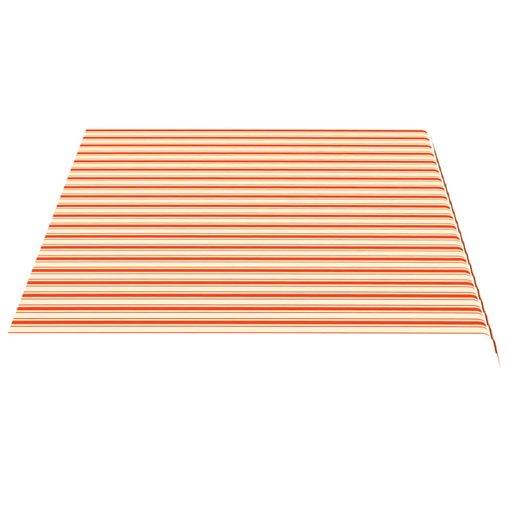 Tenda Da Sole 450x300 cm Da Balcone Estensibile Da Esterno Parasole Autoportante A Bracci Giallo E Arancione