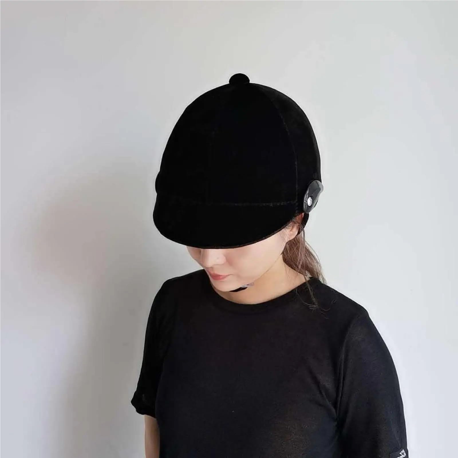 Cap Equitazione Casco da equitazione, berretto, attrezzatura protettiva, cappello for sport all'aria aperta, regolabile, leggero, equipaggiamento per Esterni