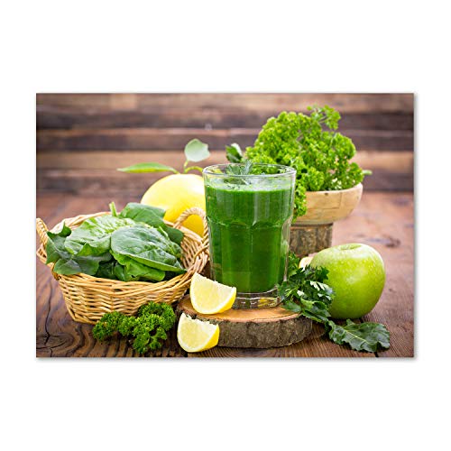Fond de hotte en verre trempé 100x70cm pour protéger le mur de cuisine des taches de graisse