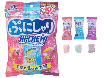 Amazon.co.jp: 森永製菓 ぷにしゃり ハイチュウ 3袋 まとめ買い
