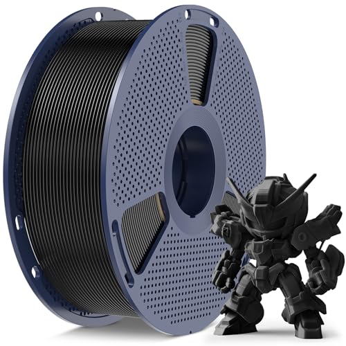 Image of SUNLU High Speed PLA Filament 1.75mm, Meta Black 1KG Spool | ±0.02mm accuracy, tough impact resistant, neat wound no tangles, fits FDM printers, PLA Meta 1.75mm black 1KG (2.2lbs)