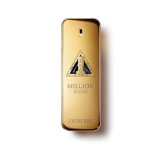 Perfume Masculino 1 Million Elixir, Dourado, Paco Rabanne, 100 ml