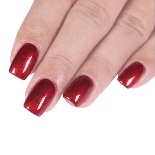 Miniatura 3 de MEMEDA Esmalte de uñas de gel, esmalte de uñas UV, esmalte de uñas rojo, con lámpara LED de 0.5 fl oz