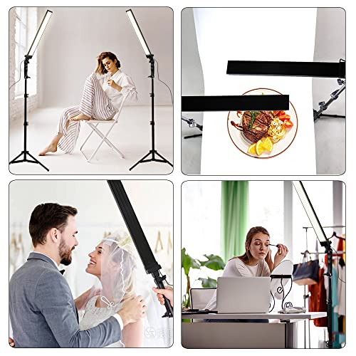 Kit de iluminación LED con luz de repliegue y trípode regulable 4