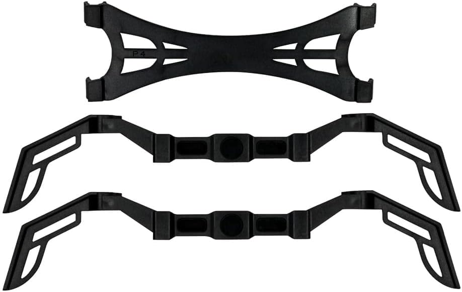 Landing Gear Stabilizers & Camera/Gimbal Guard for DJI Phantom 4 Pro Quadcopter (Black)