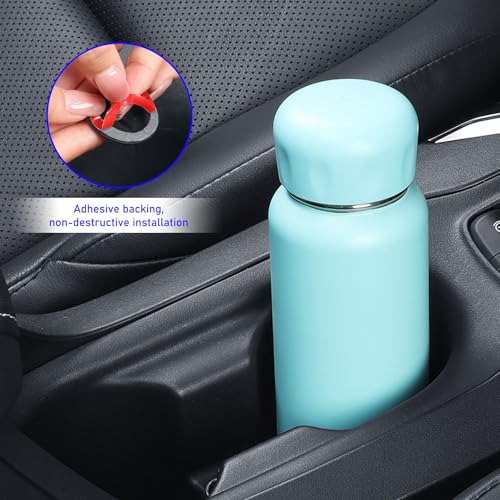 6 piezas inserto para portavasos de coche de silicona miniatura 5