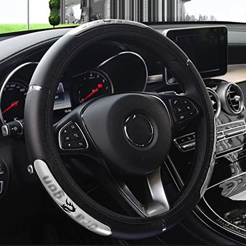 Capa de volante de couro de microfibra, capa de volante para carro, capa de volante universal para h