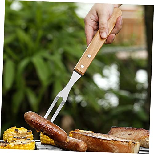 Set de 1 accesorio para parrilla en acero inoxidable Hemoton miniatura 5
