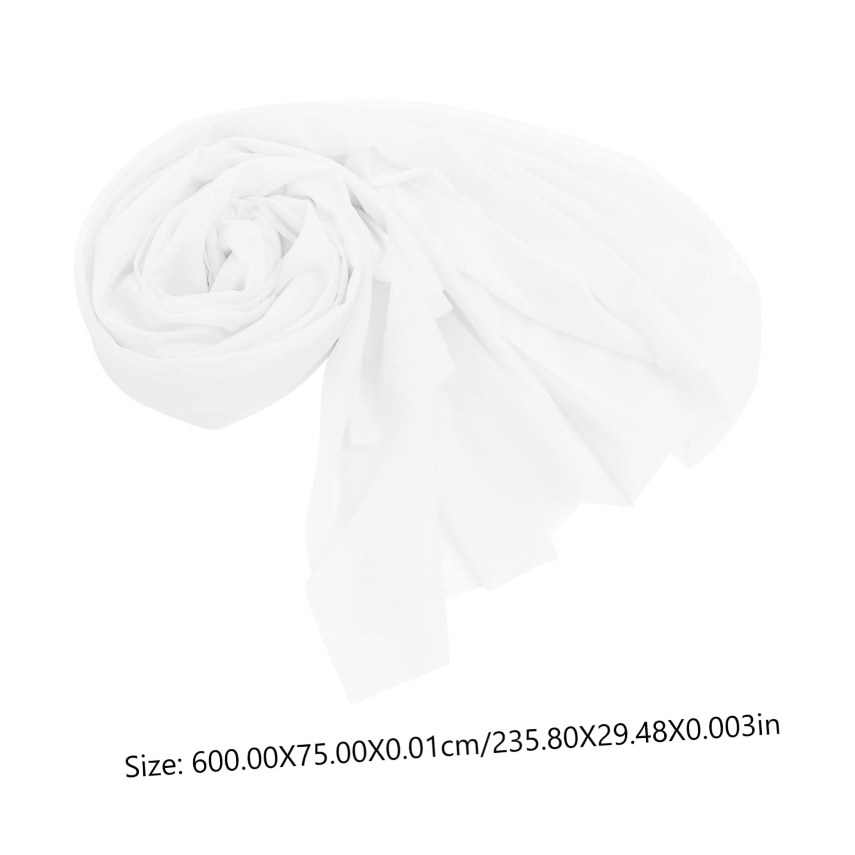 Alipis 2 Pcs Extérieur Fond Voile Arc Drapage Tissu Arc Réception Draperie Fête De Mariage Rideaux Extérieur Fenêtre Ombre Arches pour Mariages Décoratif Extérieur Décor Beauté Fil